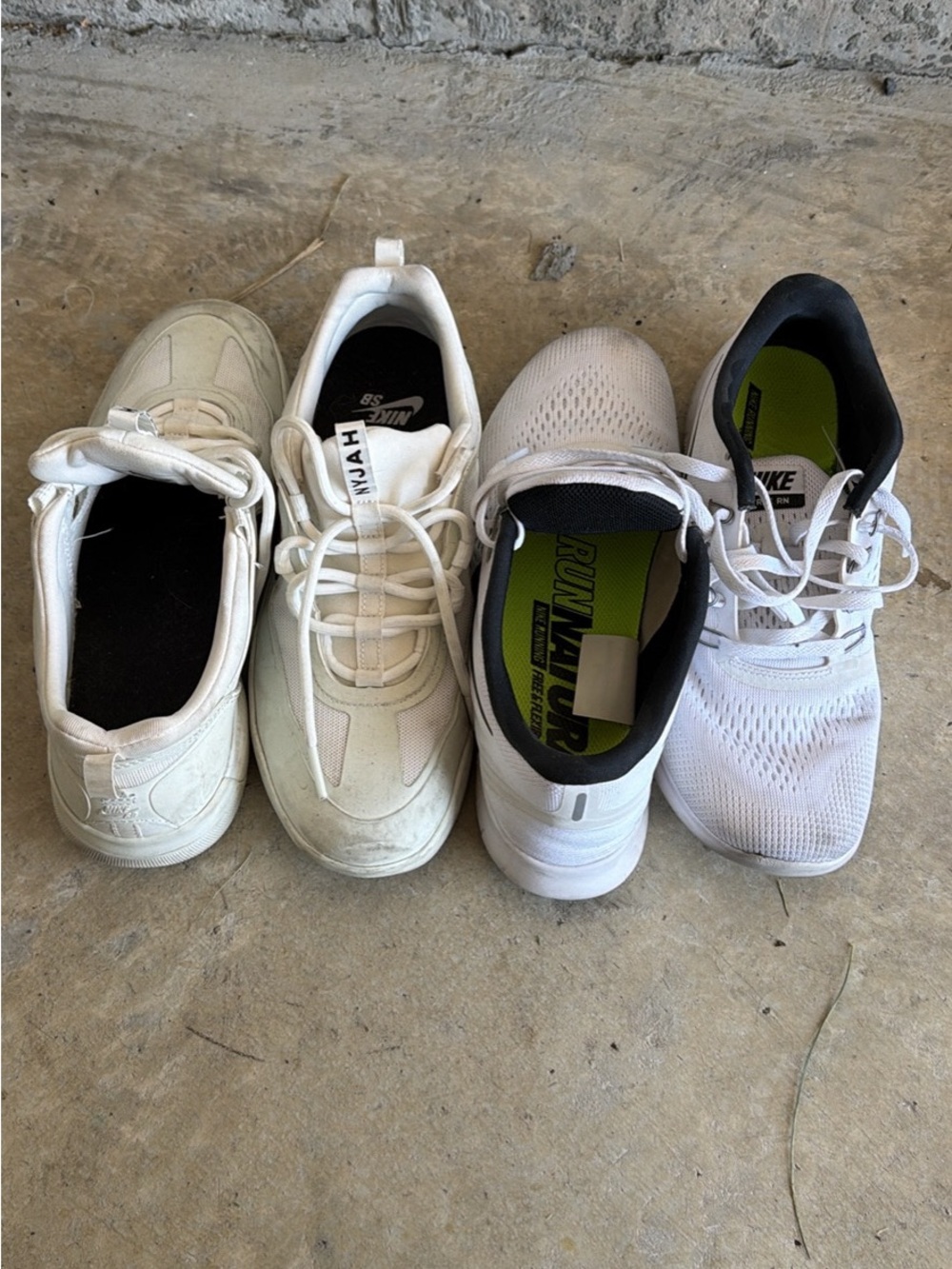 Nike White Sneakers Lot - 2 Pairs